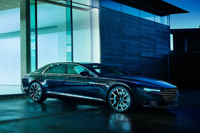 Illustration for article titled The New Aston Martin Lagonda: 550 Horses Of Pure V12 Sedan Sexiness